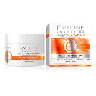 VELINE BIOACTIVE VITAMIN C LIGHTENING REJUVENATING FACE CREAM MULTI-GLOW EFFECT 50ml.