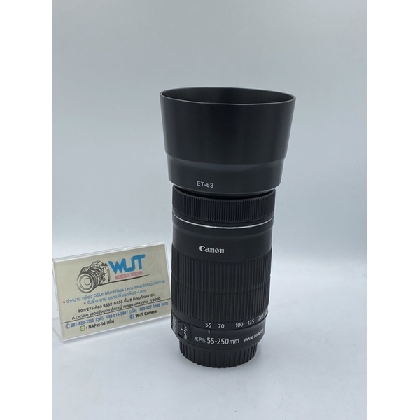 LENS CANON55-250mm stm