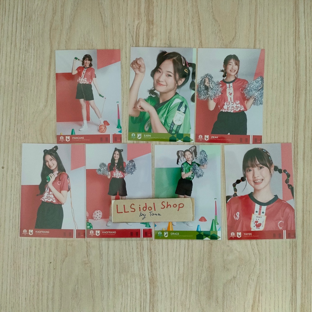 [ใบเศษ 4/6] BNK48 Photoset งานกีฬาสีอนุบาลหนูน้อย 48 - แพนเค้ก เอิร์น พีค ข้าวฟ่าง เกรซ ยาหยี