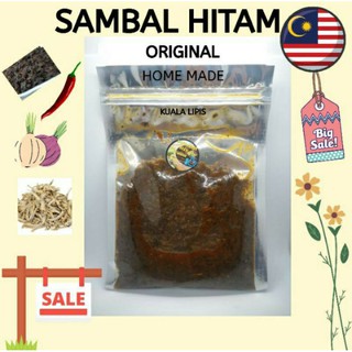 Ready To Eat Sambal Hitam (Black Paste Anchovies)