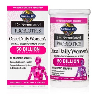 🔥 Pre-order 🇺🇸USA🔥Garden of Life Dr. Formulated Probiotics, Once Daily Womens, 30 Vegetarian Capsules