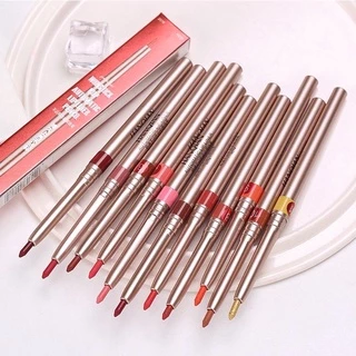 L-17🌟สินค้ามีพร้อมส่ง⚡️ ดินสอเขียนขอบปาก ลิปไลเนอร์ เนื้อเเมตต์ เเบบหมุนออโต้ กันน้ำ ติดทนนาน มีให้เลือกถึง 11 สี