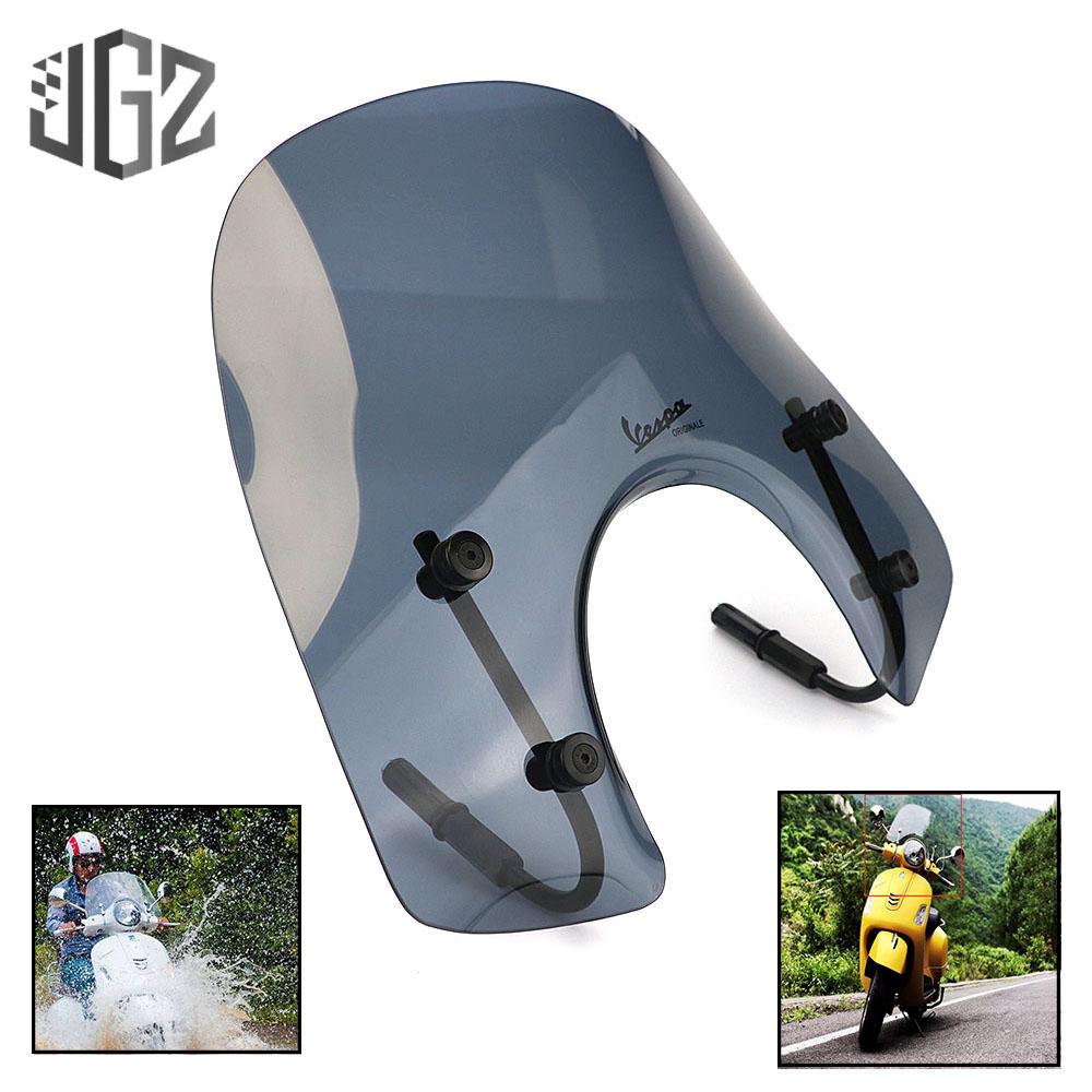 Motorcycle Windscreen Windshield Spoiler Air Deflector for Vespa GTS 250 300 ฟิล์มติดกระจกรถจักรยานยนต์