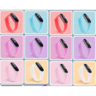 พร้อมส่ง* นาฬิกาน่ารัก นาฬิกาสายกากเพชร นาฬิกาLED นาฬิกาดิจิตอล