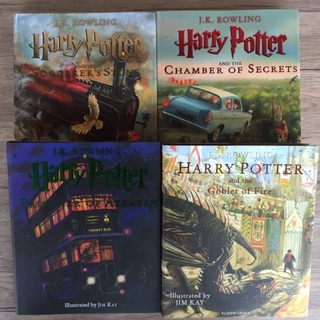 เซตหนังสือ Harry potter ภาพสี 5 เล่ม