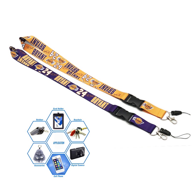 สายคล้องคอ Nba Star Kobe สําหรับสายคล้องโทรศัพท์มือถือบัตรประชาชน
