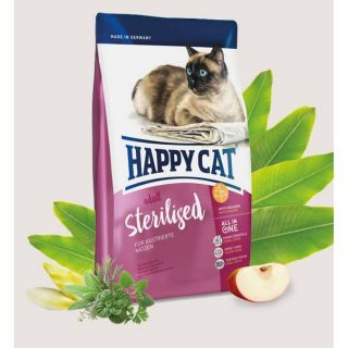 Happy Cat Sterilized สำหรับแมวทำหมัน ขนาด 1.4 กก.
