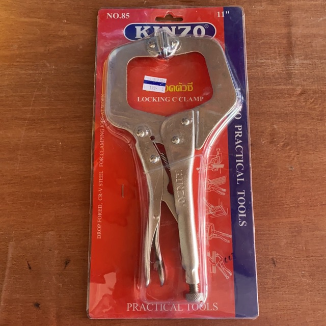 คีมล็อกตัวซี มีให้เลือก KINZO , SOTA ขนาด 11 นิ้ว