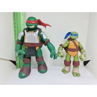 Rise of the Teenage Mutant Ninja Turtles TMNT Action Figure X 2