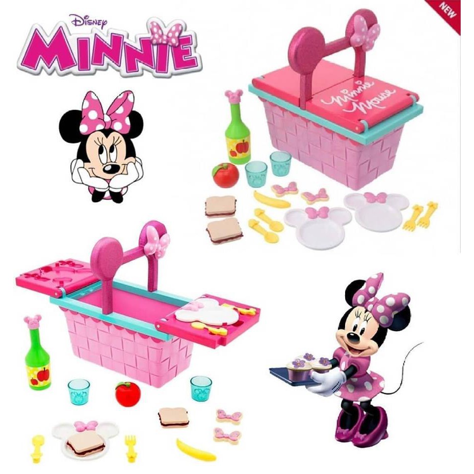 Minnie Mouse Picnic Basket Playset atelieryuwa.ciao.jp