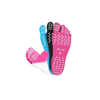 แผ่นติดฝ่าเท้า กันลื่น แผ่นติดเท้า เดินเท้าเปล่า สติกเกอร์ป้องกันเท้าลื่น Foot Pad แบบมีกาวในตัว คุณภาพสูง 100%