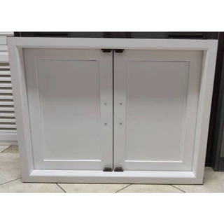 ชุดครัว​สีขาว UPVC​ บานซิงค์​ บานถังแก๊ส​ บานใต้เตา​ WT รุ่น​CB​ ​ (❗2 ชิ้น/1คำสั่งซื้อ​ เท่านั้น❗)​