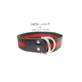 เข็มขัด Gucci belt with D-Ring Buckle sz 80 32 ของใหม่ แท้ 100%