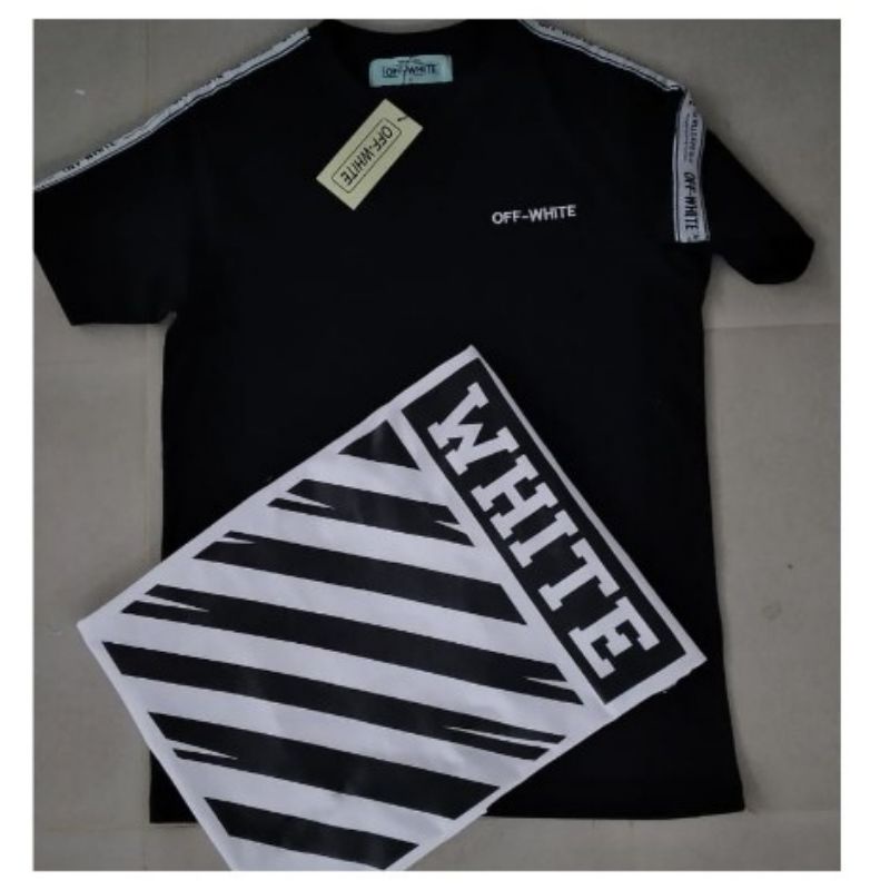 OFF-White T-SHIRT CLOTHES TSHIRT DISTRO FASHION