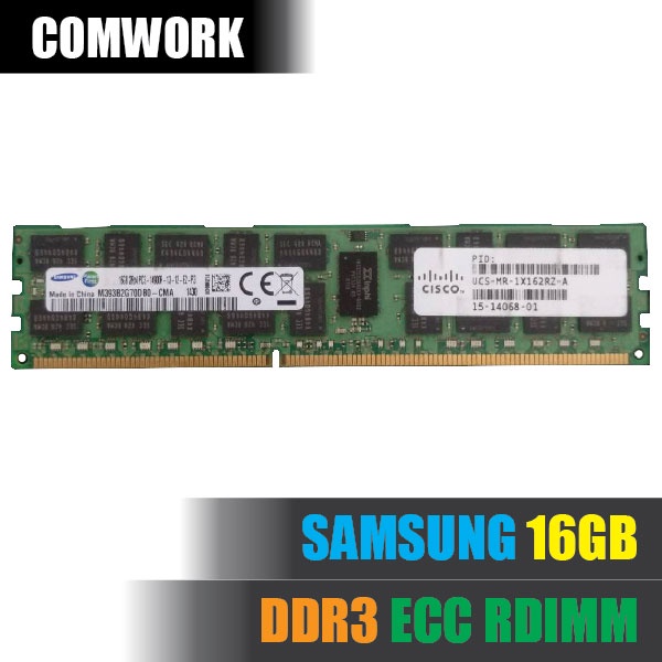 แรม SAMSUNG 16GB DDR3 ECC RDIMM REGISTERED REG SERVER RAM MEMORY PC3 X58 X79 X99 C602 WORKSTATION