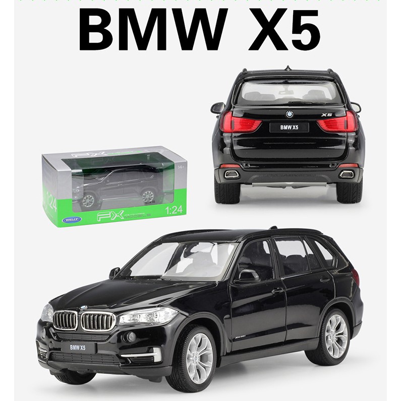 โมเดลรถ BMW X5 ขนาด 1:24 ทําจากโลหะ