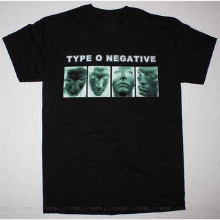 เสื้อยืด ผ้าฝ้าย แขนสั้น พิมพ์ลาย TYPE O NEGATIVE BAND COLOR PETER STEEL CARNIVORE BLACK SDF2FR48218 S-5XL