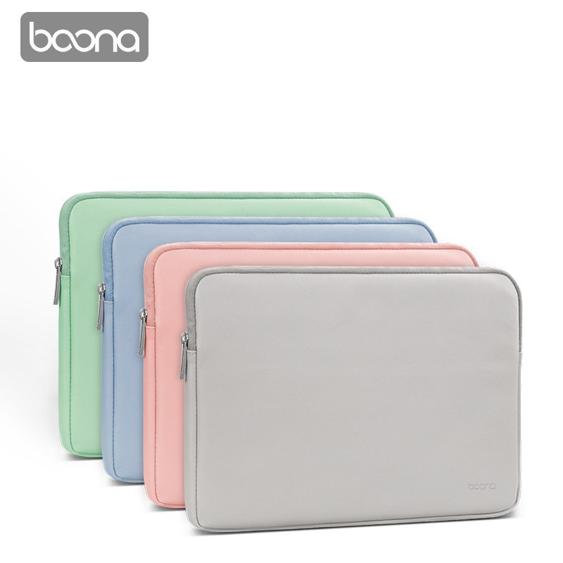 baona/ RT เคสกระเป๋าหนังใส่แล็ปท็อปกันน้ําสําหรับ Matebook Air Pro 11 / 13 / 14 / 15 . 6 นิ้ว