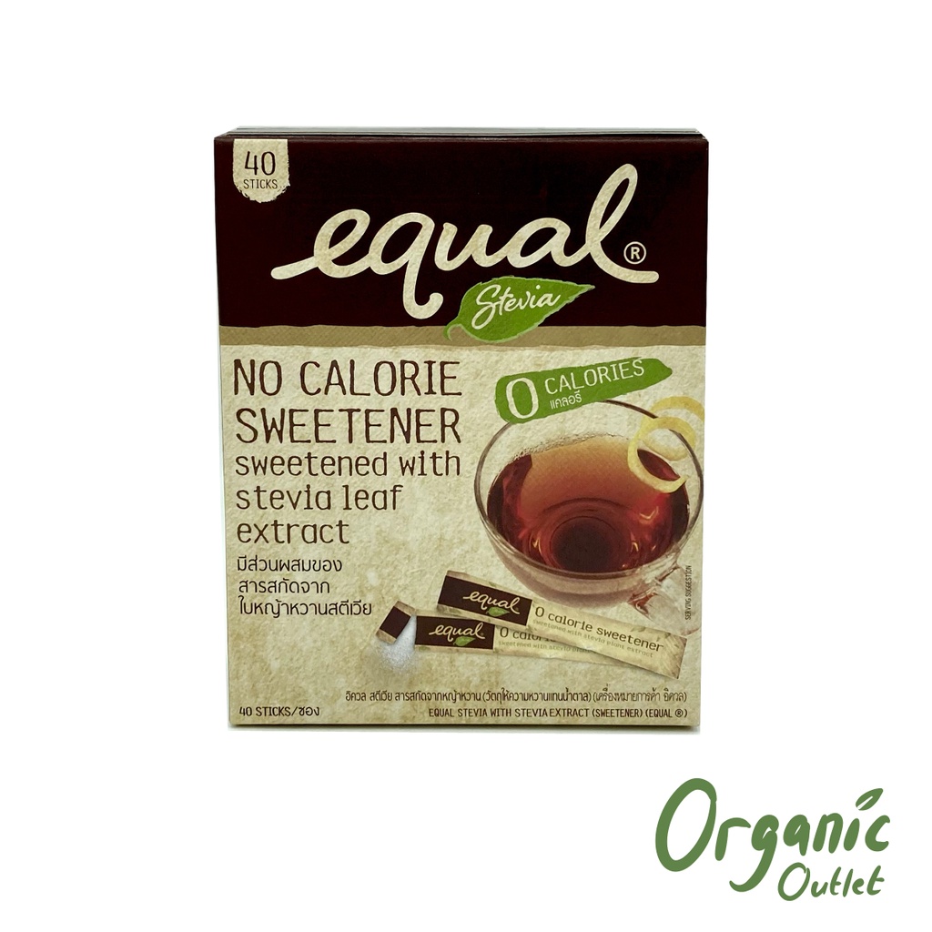Equal Stevia - สารสกัดหญ้าหวาน 40 ซอง