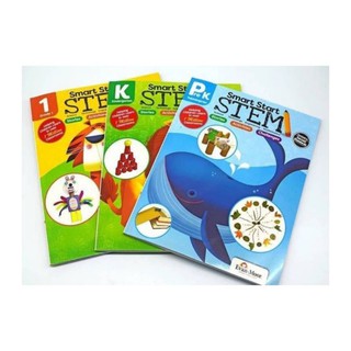 Smart Start STEM workbook ระดับอนุบาล - ป.1 by Evan Moor (พร้อมส่ง)