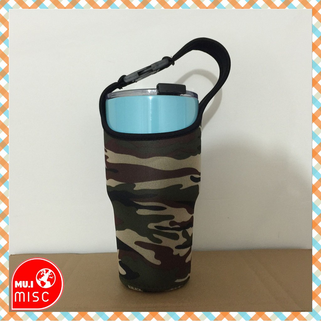 ถุงเก็บความเย็น ปลอกแก้ว ลายพราง ลายพลาง ลายทหาร สำหรับขนาด 20/30 oz BY MUIMISC