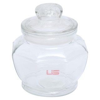 ถูกที่สุด✅  ยูเอส โหลแก้ว ฝาแก้ว 750 มล. US Candy Jar with Glass Lid 750ml.