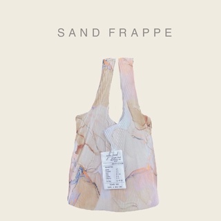 Wyllabrand กระเป๋าผ้าพลีท Sand frappe