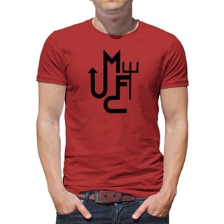 Fsd11ew2e เสื้อยืดผ้าฝ้าย พิมพ์ลายปีศาจ United MUFC สําหรับผู้ชาย RT645E65TER13853