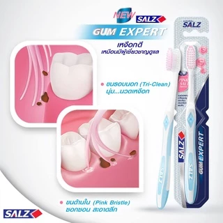 SALZ FRESH TO GO ชุดแปรงสีฟันสำหรับเดินทาง 1 ชุด (คละสี)