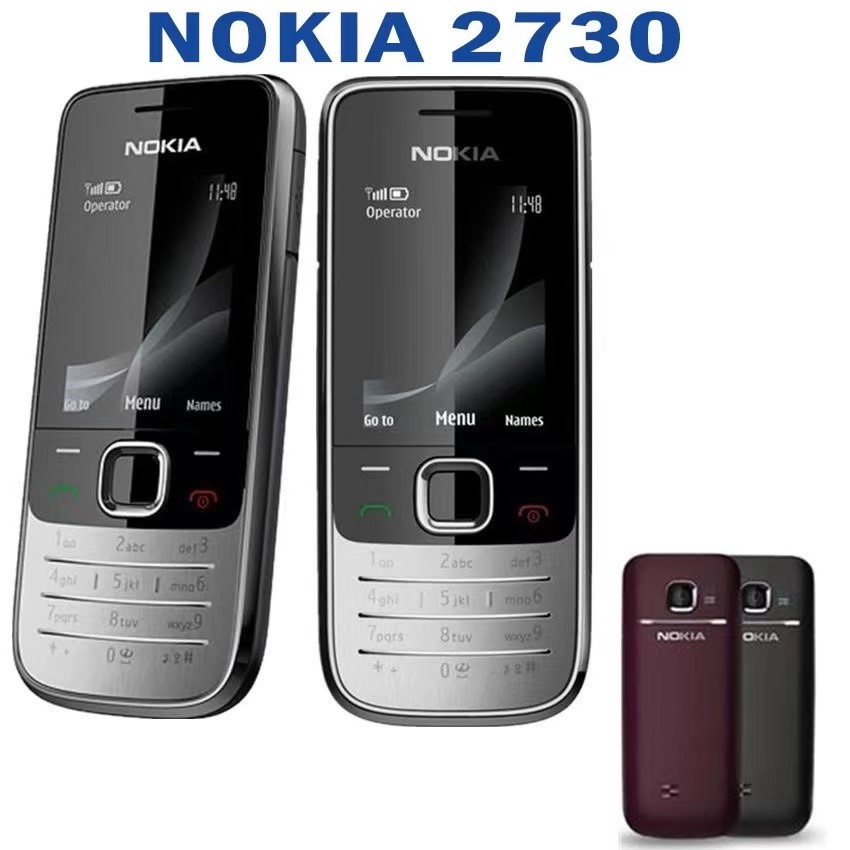 โทรศัพท์มือถือปุ่มกด Nokia 2730 ปุ่มกดไทย-เมนูไทยใส่รองรับทุกเครือข่าย💥พร้อมส่ง💥
