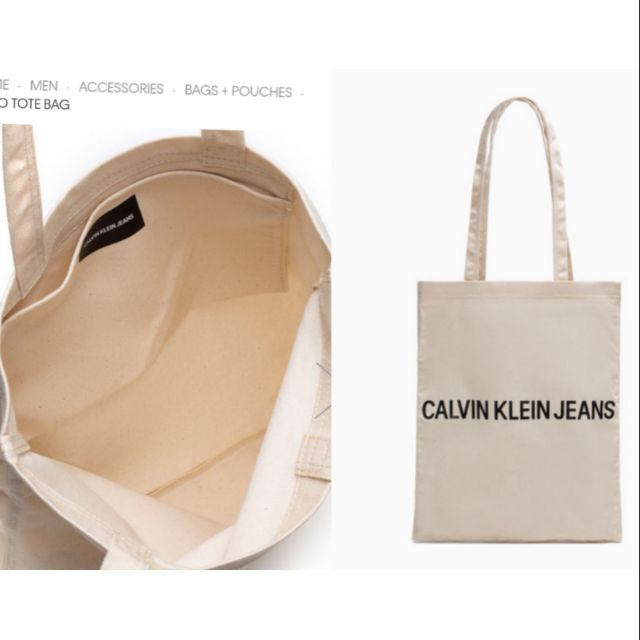 พร้อมส่ง Calvin klein tote bag แท้