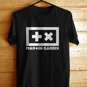DJ Martin Garrix 2 Distro Top เสื้อยืด (EDEM DJ RAVE DWP) สีดํา XS - 6XL