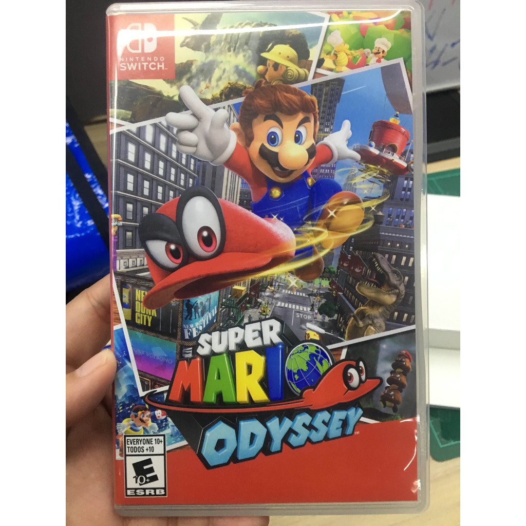 แผ่นเกม Nintendo Switch มือสอง - Mario Odyssey