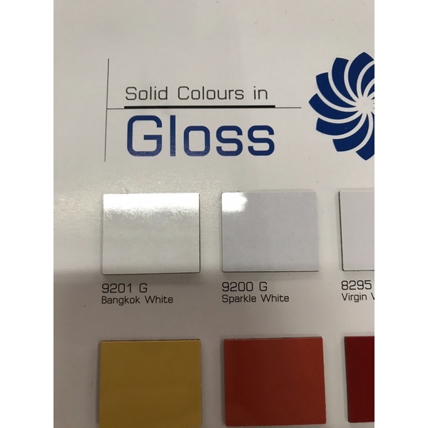 แผ่นโฟเมก้า สีขาว เงา 9201 G ขนาด 1.2 ม x 2.4 ม หนา 0.6 มม