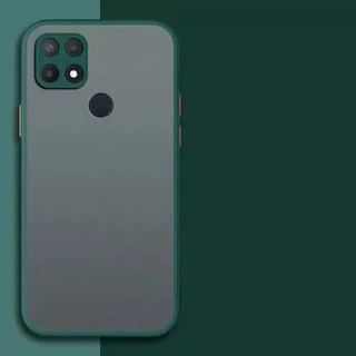 Case For Realme C21Y เคสโทรศัพท์ เคสกันกระแทก ปุ่มสีผิวด้าน กันรอยกล้อง ขอบนิ่มหลังแข็ง