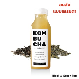 [ ชาดำ - ชาเขียว ] Premium Kombucha คอมบูชา คอมบูชะ คอมบูฉะ คอมบุชะ กอมบูชา ชาหมัก น้ำชาหมัก คีโต Keto Black Green Tea