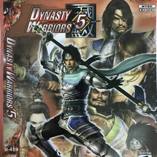 แผ่นเกมส์ps2 DYNASTY WARRIORS 5