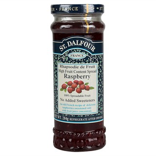 เซนต์ดาลฟูร์แยมราสพ์เบอร์รี่ 284กรัม St Dalfur Raspberry Jam 284 grams