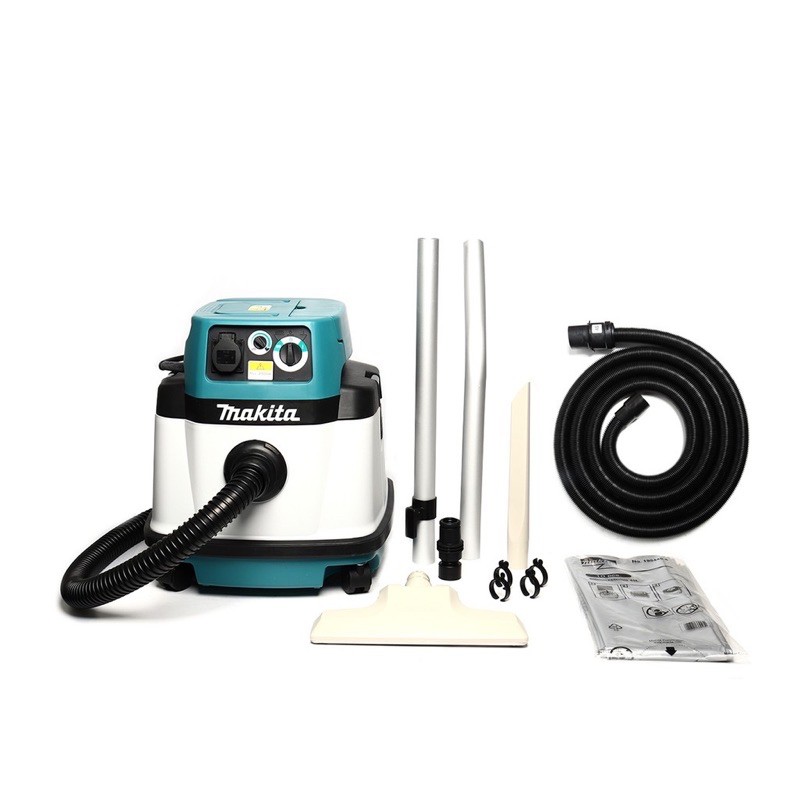 MAKITA เครื่องดูดฝุ่น น้ำ-แห้ง รุ่น VC2510LX1 กำลังไฟ 1,050 วัตต์ ขนาดถัง 25 ลิตร แรงดันลม 22 KPA (ม
