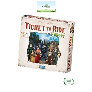 Ticket to ride europe 15th Anniversary board game ของแท้