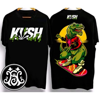 เสื้อยืด Kush เสื้อยืดเท่ๆ Thin fabric สำหรับผู้ชายเสื้อทีโอเวอร์ไซส์สไตล์วินเทจcotton t-shirt np.11