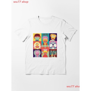 New Fraggles Essential T-Shirt เสื้อยืด ดพิมพ์ลาย เสื้อยืดผ้าฝ้าย คอกลม cotton ความนิยม discount Unisex