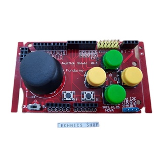 🔥ลด 50% ใส่โค้ด INC8LZ3🔥 JoyStick Shield expansion board for arduino จำนวน 1 ตัว (พร้อมส่งในไทย)