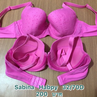 Sabina   Habpy    32/70D     ของใหม่ของแท้   สินค้าเซลตัดป้ายคะ