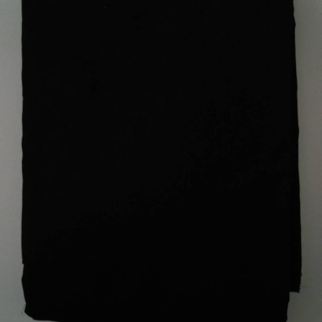 ผ้า ผ้ามัสลิน สีดำ หน้ากว้าง 60 นิ้ว ราคาเมตรละ 150 บาท #ผ้าฉากมัสลิน #ฉากหลัง