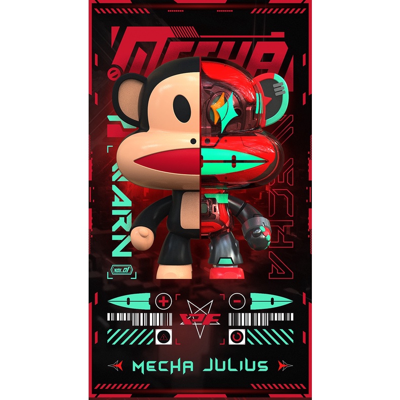 (ขายแยก) LAMTOYS - Mecha Julius Paul Frank