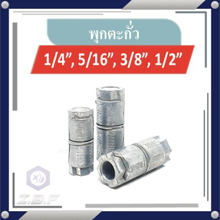 พุกตะกั่ว 1/4"-1/2" Double expansion anchor