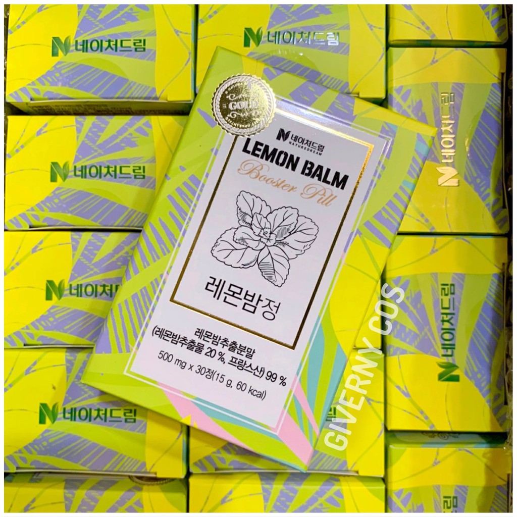 Nature Dream Lemon Balm Booster Pill 30 เม็ด