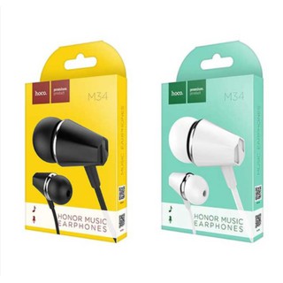 Hoco M34 Honor Music Earphone (ของแท้)