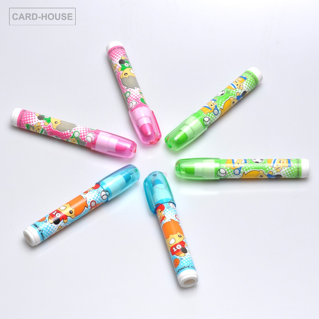 ยางลบเปลี่ยนไส้ ยางลบแฟนซี ลายการ์ตูน กลิ่นหอม  Bensia